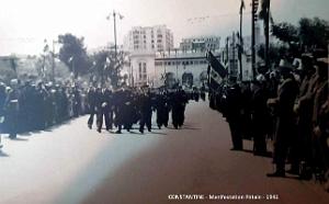 Constantine - Manifestation Petain - 1941 (9)